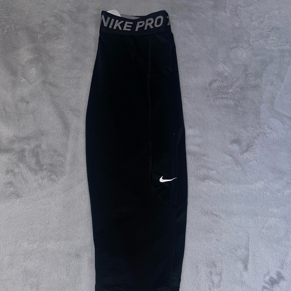 Nike Pro Full Length Leggings Tights - Picture 2 of 5